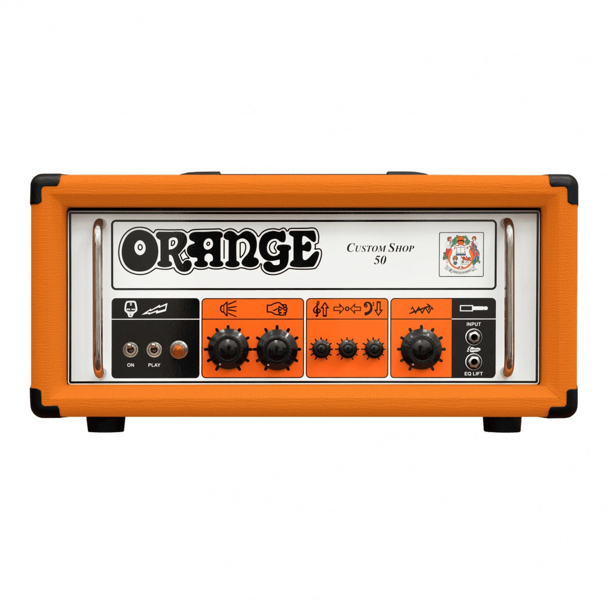 Orange Custom Shop 50 Single Channel Hand Wired FootSwitchable EQ Guitar Amp Head - amps