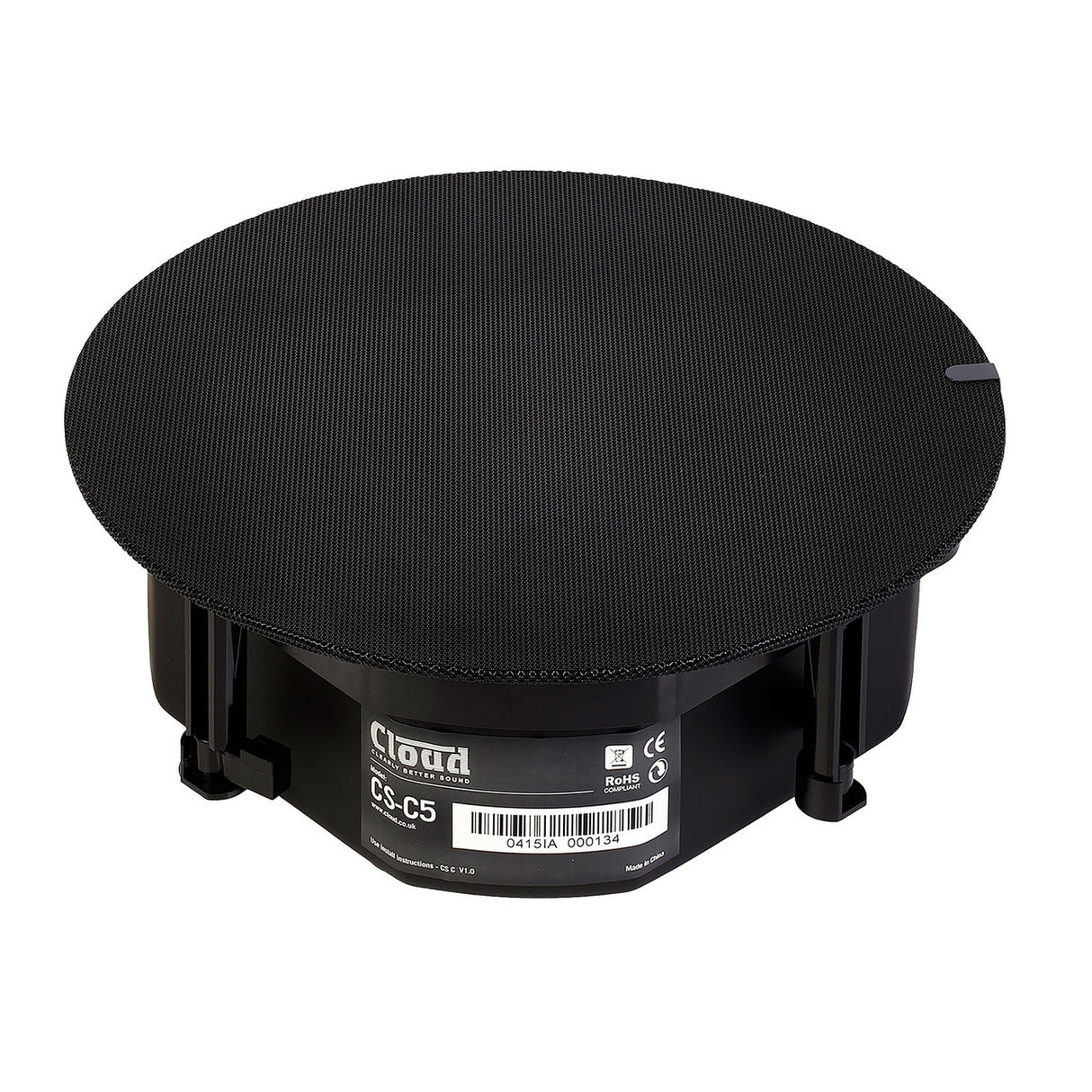 Cloud Electronics CS-C5B 5.25inch Coaxial Two Way In Ceiling Speaker Black