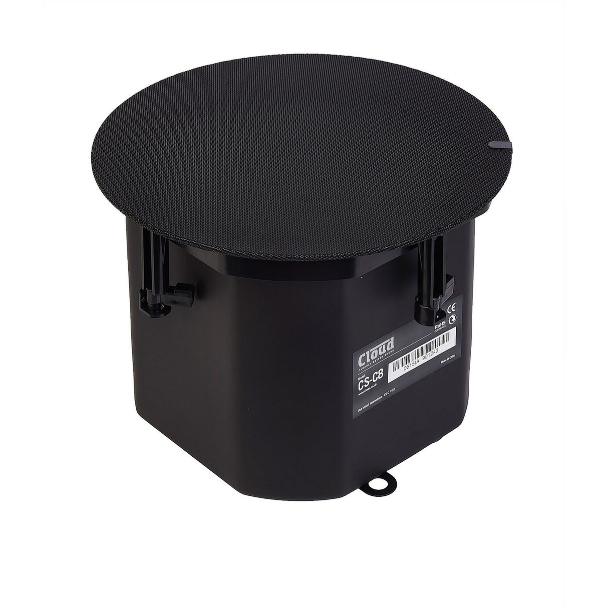 Cloud Electronics CS-C8B 8inch Coaxial Two Way In Ceiling Speaker White