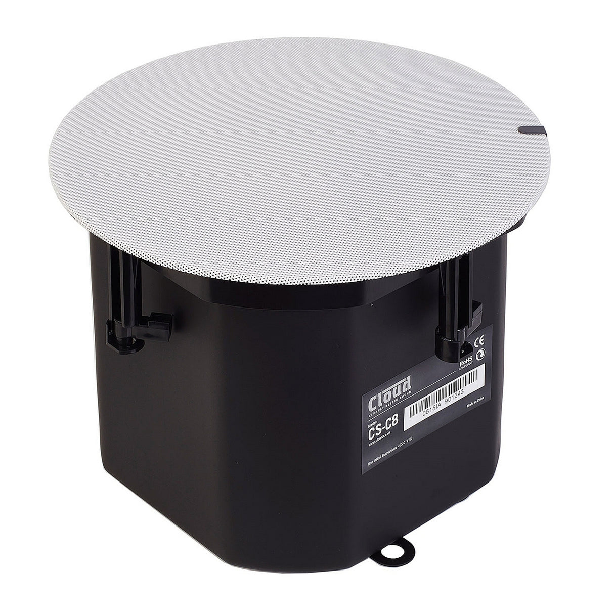 Cloud Electronics CS-C8W 8inch Coaxial Two Way In Ceiling Speaker White