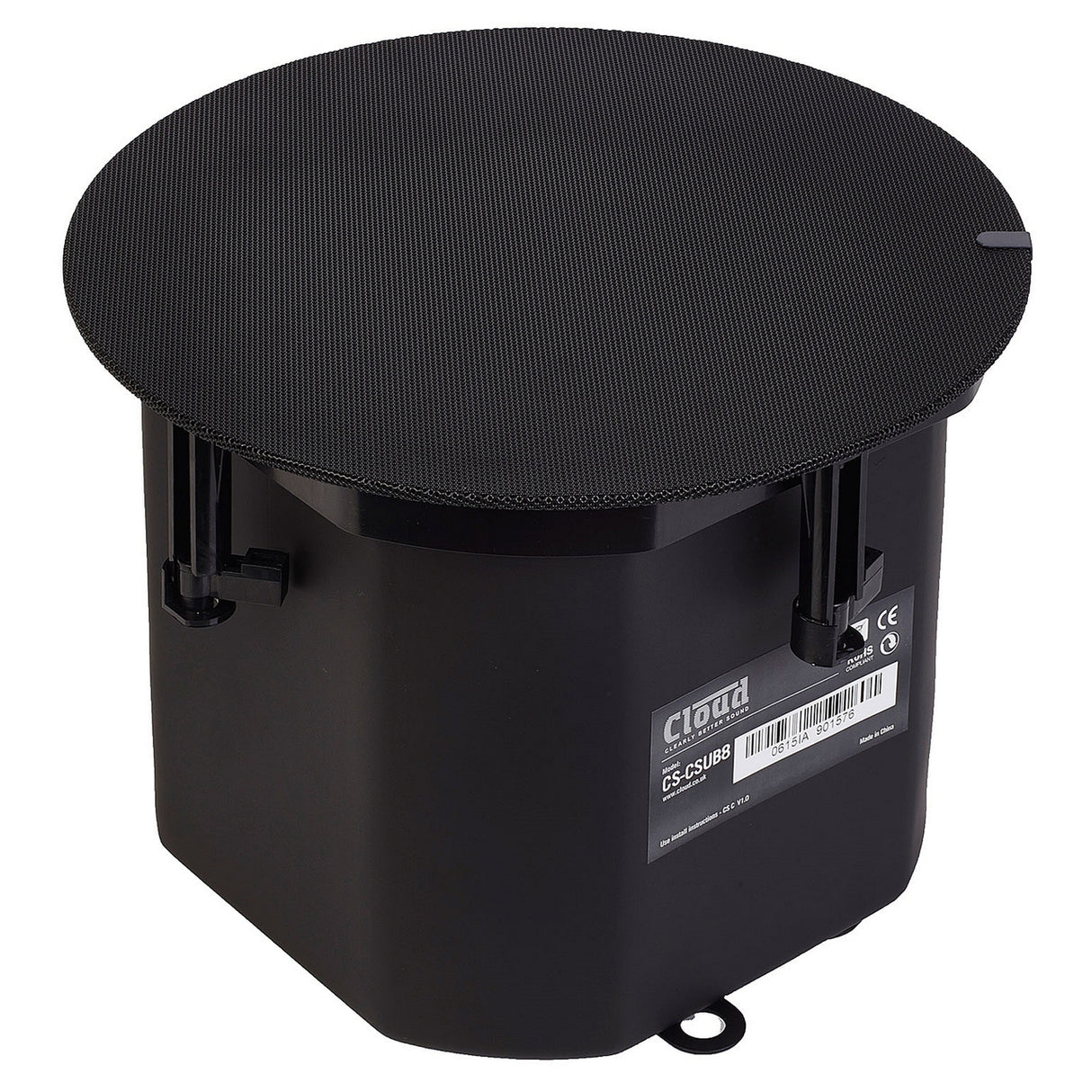 Cloud Electronics CS-CSUB8B 8inch In Ceiling Subwoofer Black
