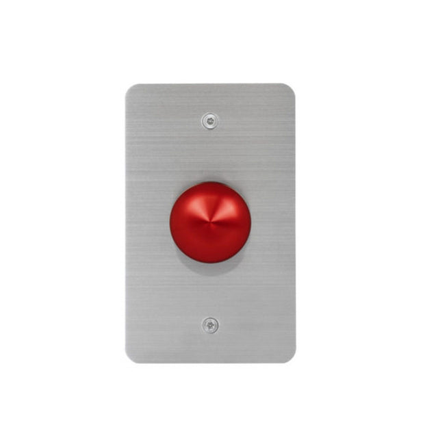 Lowell CSV-M Vandal-Resistant Call Switch Red Mushroom Button Single Unit