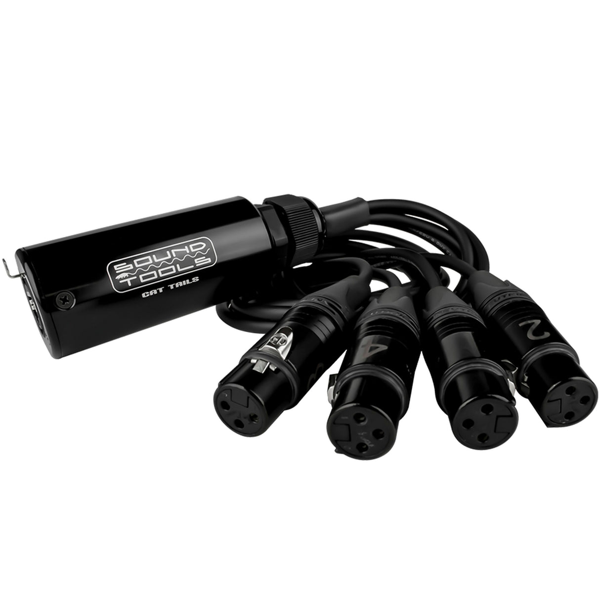 SoundTools CAT Tails female etherCON breakout to 4 female XLR