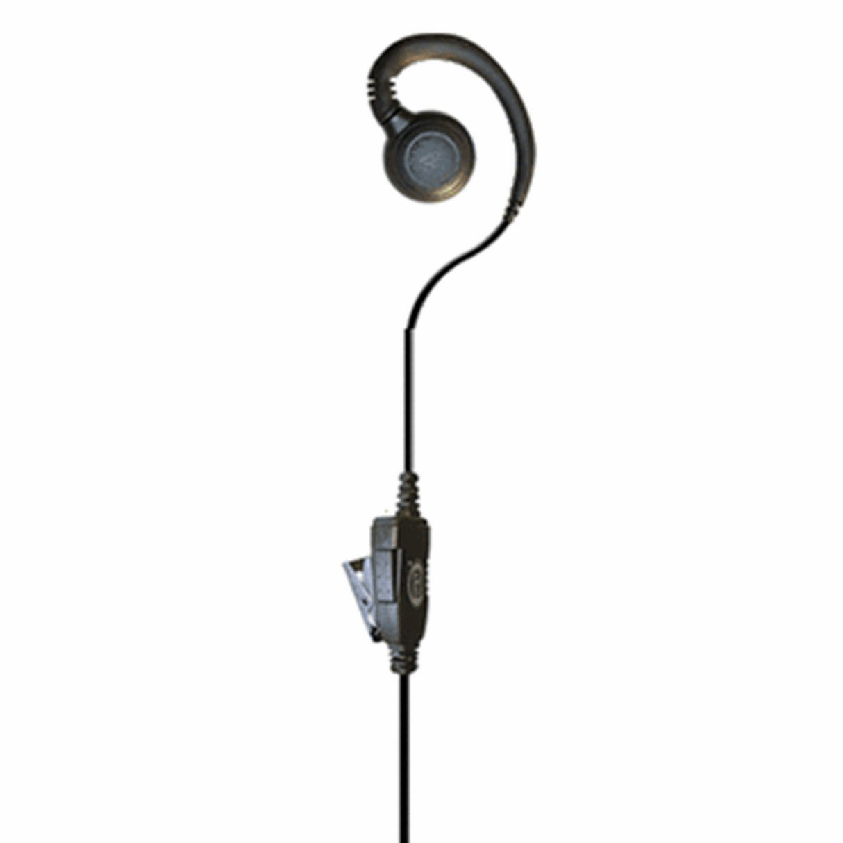 Klein Electronics Curl Braided Cable M1-BR 1-Wire C-Ring Earpiece for Motorola/Blackbox and Blackbox