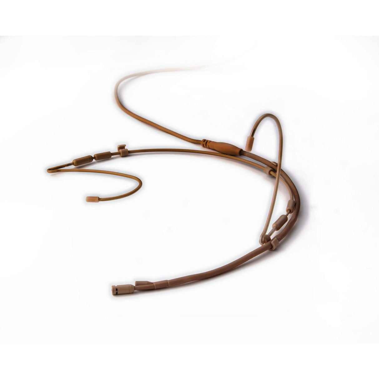 Point Source Audio CX2-8D Cross-Function Omni/Cardioid Headset Microphone with X-Connector for Shure Brown