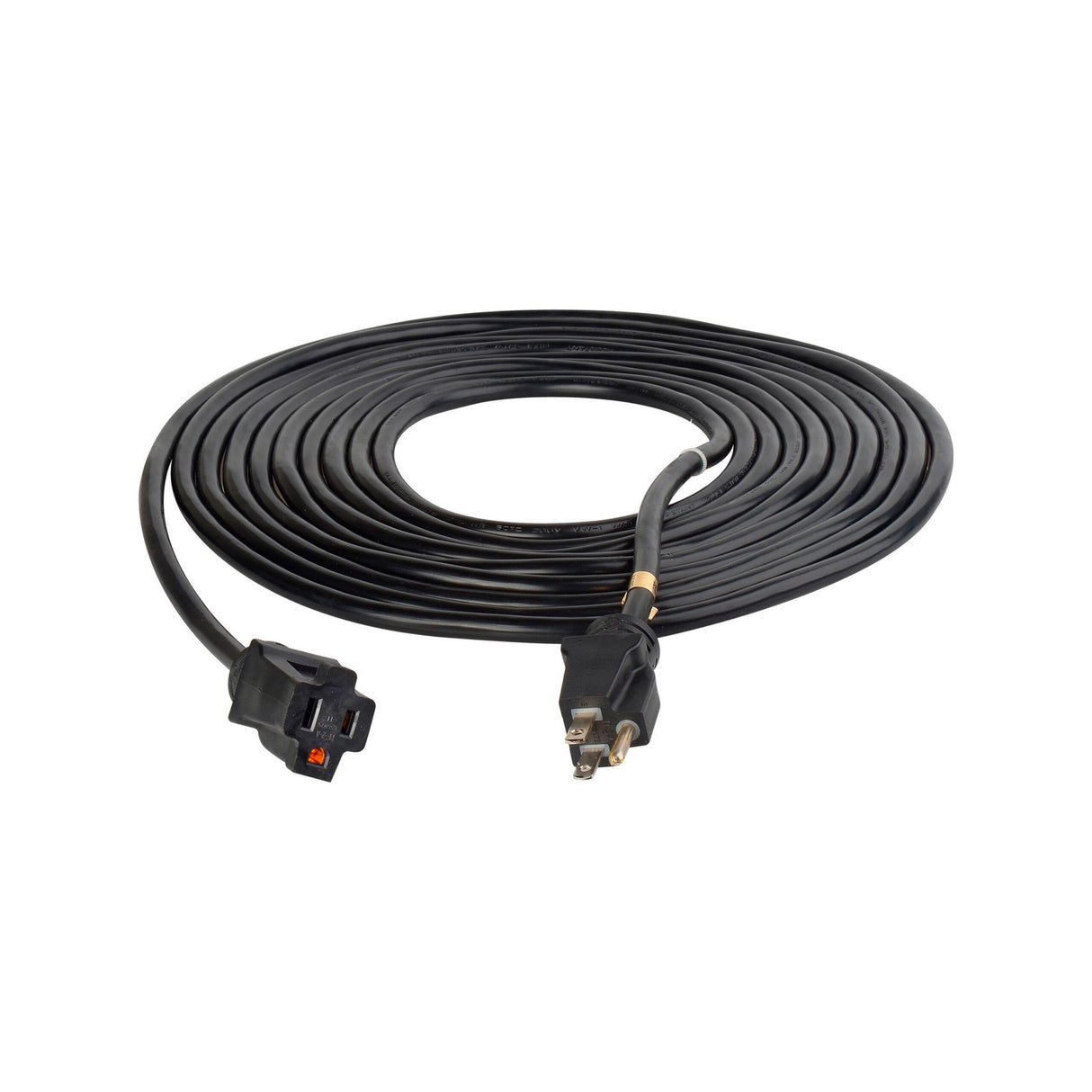 Milspec D16528015 ProPower Cordset 14/3 AC Extension Cord 15 Foot Black