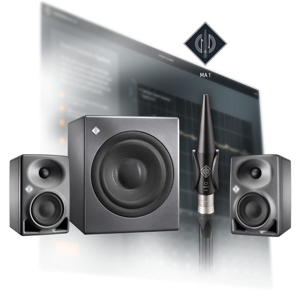 Neumann Monitor Alignment Kit 3 US with MA1 2 KH 80 DSP and KH 750 DSP