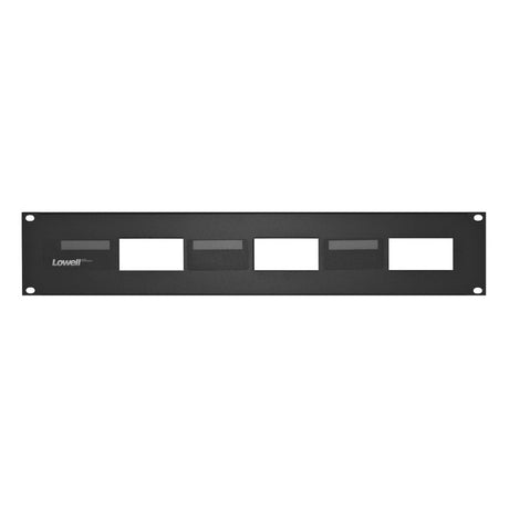 Lowell D3P-ID-2 2U Rackmount Panel for Decorator Devices