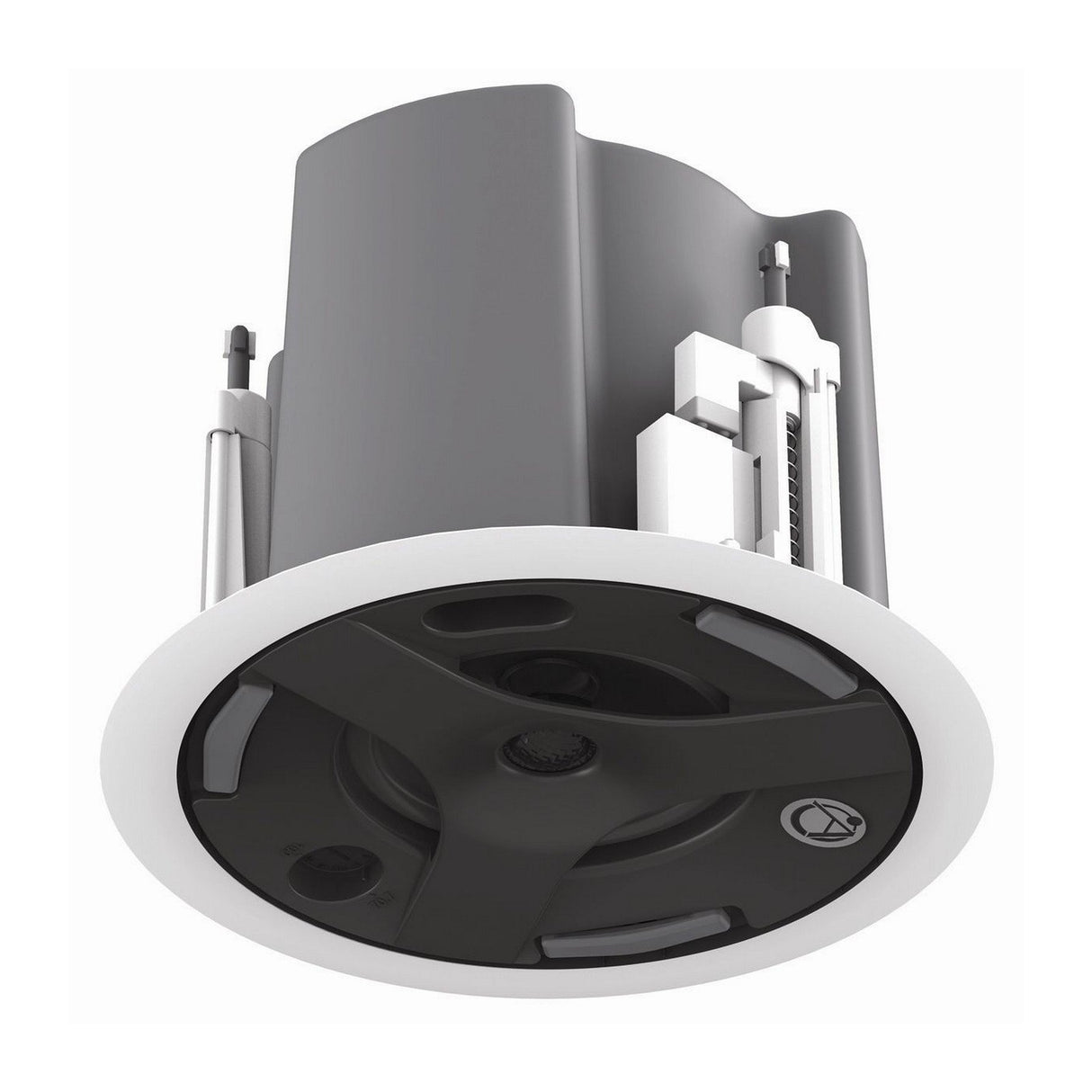 Atlas Sound FAP43T-W 4.5 inch Coaxial In-Ceiling Single Loudspeaker with Transformer Pair