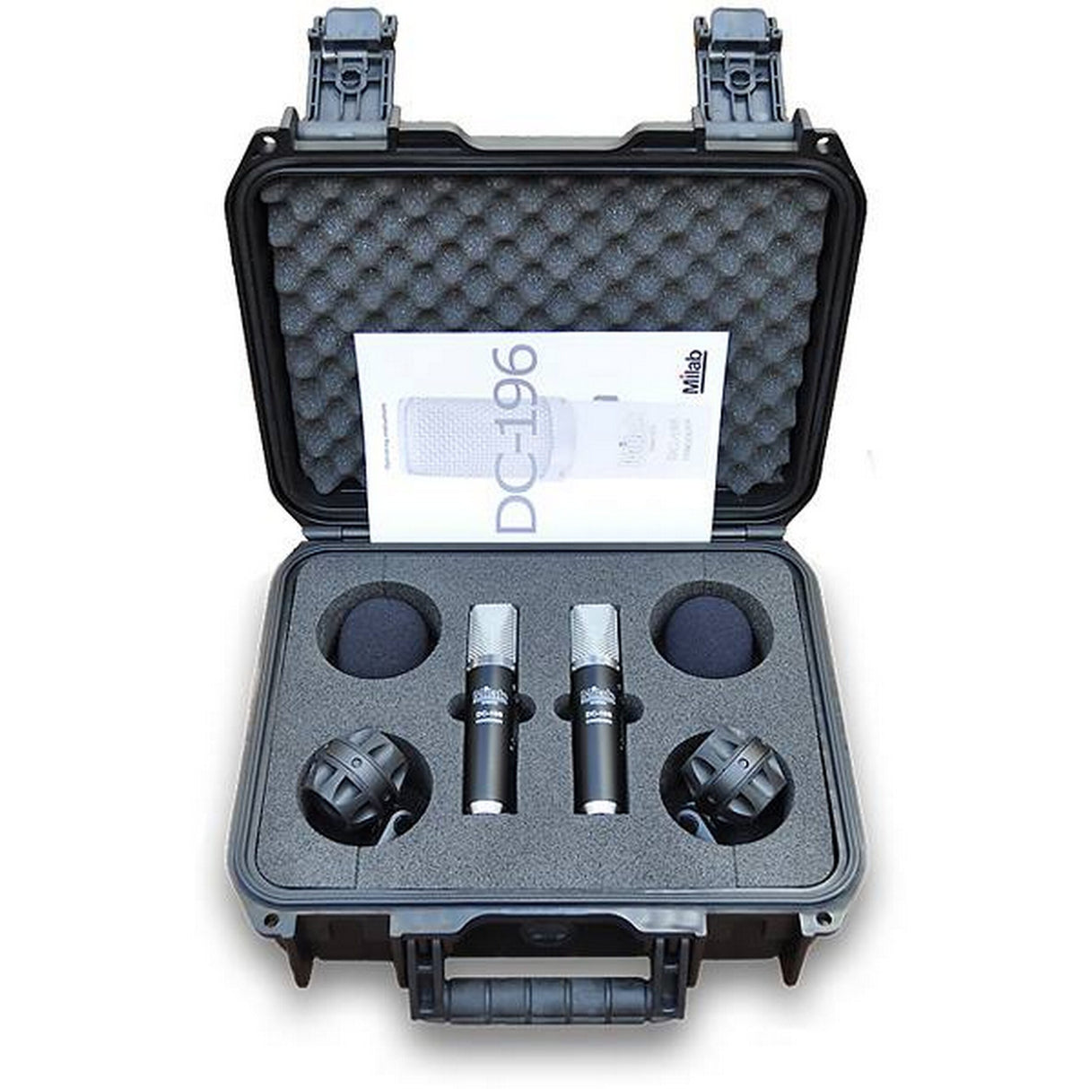 Milab DC-196 MP Multi-Pattern Large Diaphragm Condenser Microphone Matched Pair