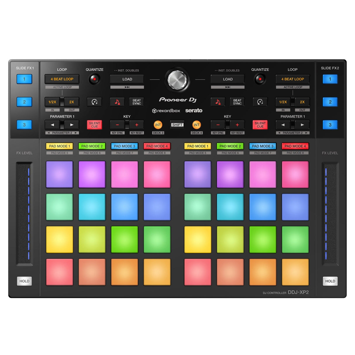 Pioneer DJ DDJ-XP2 Add-On Controller for Rekordbox DJ and Serato DJ Pro