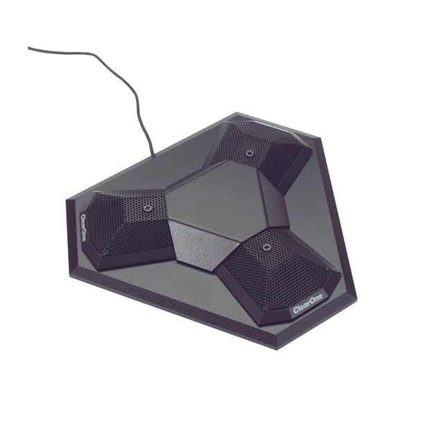 ClearOne Delta Microphone 360 Degree Pickup Ambient Minimizing Tabletop Conference Microphone