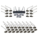 VocoPro Digital-Conference-36-Extend Expandable Plug-and-Play Wireless/Wired Conference System with 36 Microphones