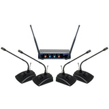 VocoPro Digital-Quad-C1-II 4-Channel UHF Digital Wireless Conference System