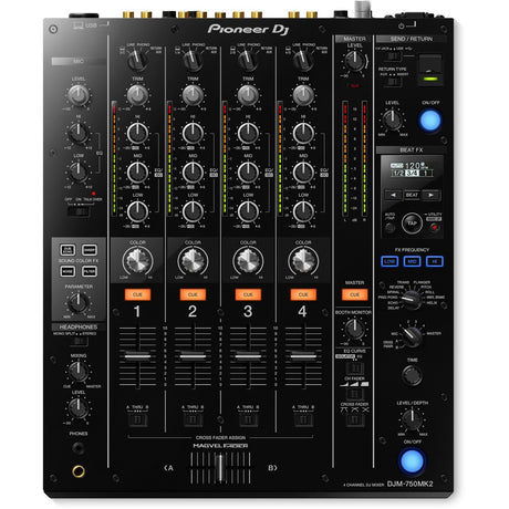 Pioneer DJM-750MK2 4 Channel Mixer with Club DNA
