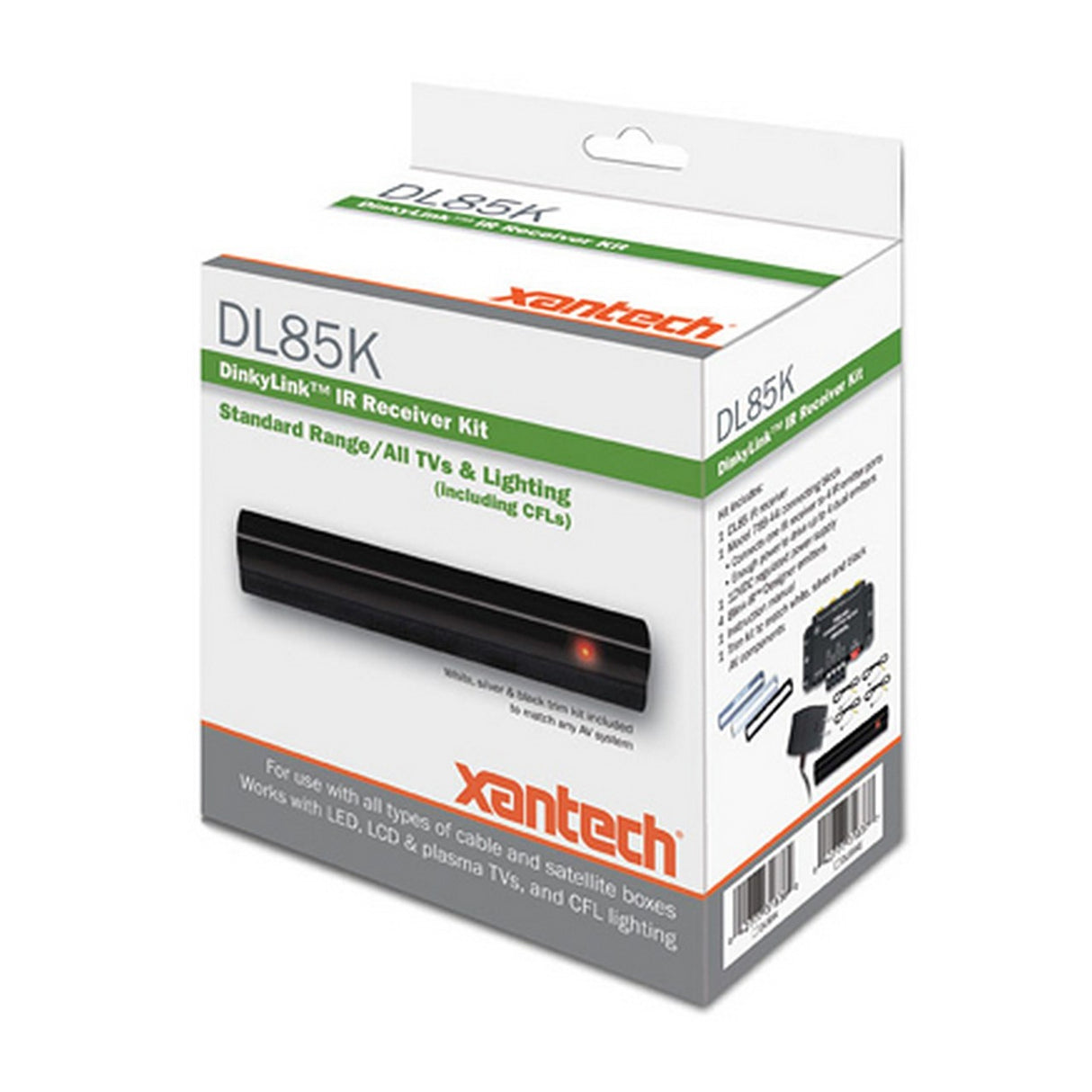 Xantech DL85K | LCD CFL Proof Dinky Link IR Receiver Kit