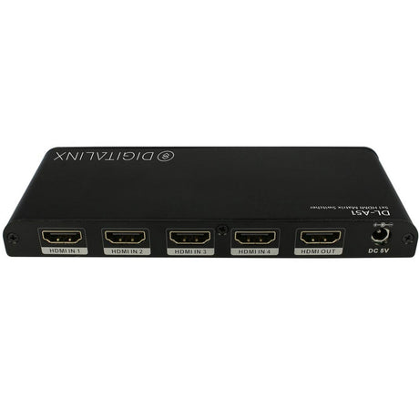 DigitaLinx DL-A51 5 x 1 HDMI Auto Switcher