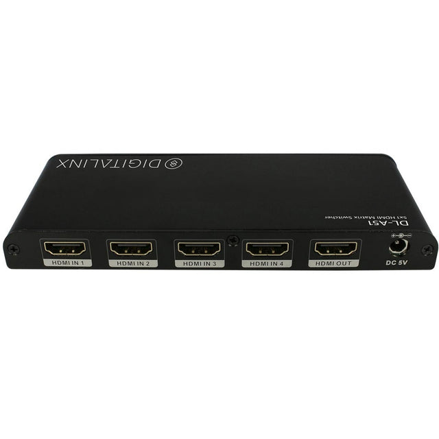 DigitaLinx DL-A51 5 x 1 HDMI Auto Switcher