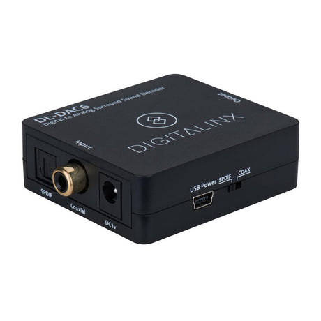 DigitaLinx DL-DAC6 Digitalinx Digital to Analog Surround Sound Decoder