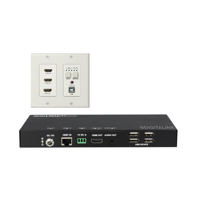 Digitalinx DL-HDBT3H-WP-KIT 3 Input HDBaseT Wall Plate Kit