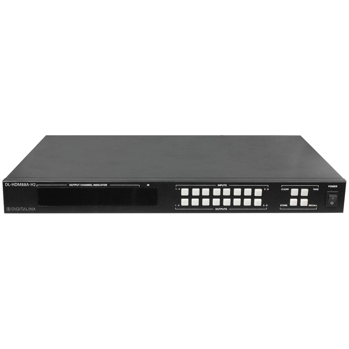 DigitaLinx DL-HDM88A-H2 4K60 8 x 8 HDMI 2.0 Matrix Switcher