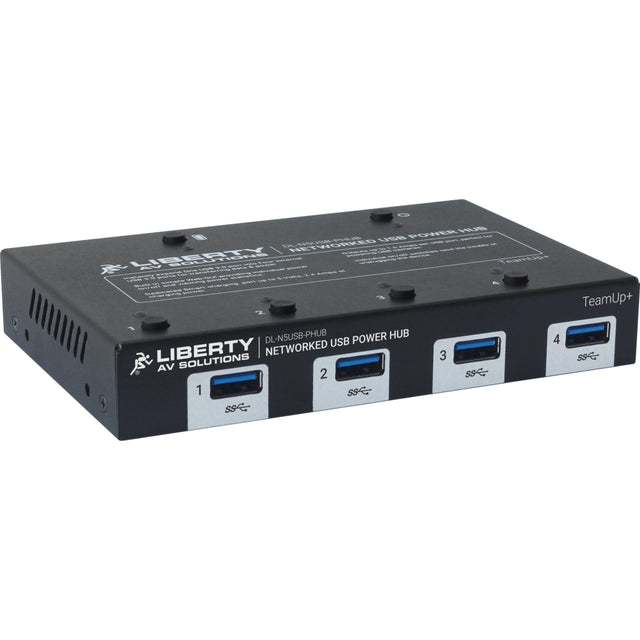 DigitaLinx DL-N5USB-PHUB TeamUp + Series 4 + 1 Port Powered USB3.0 Hub with Control