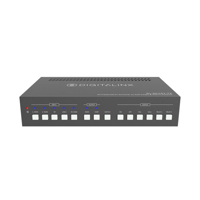 Digitalinx DL-SC41U-TX 5 x 1 Soft Codec Series Multi-Format Presentation Switcher/Extender