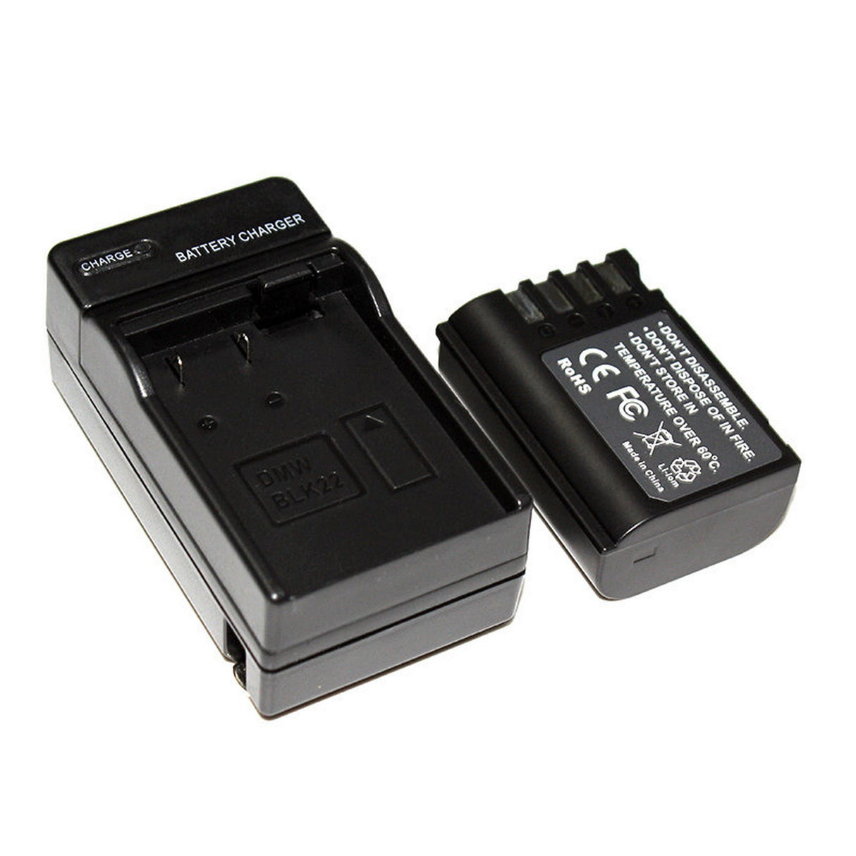 Bescor DMWBLK22 Panasonic DMWBLK22 Battery and Charger Kit