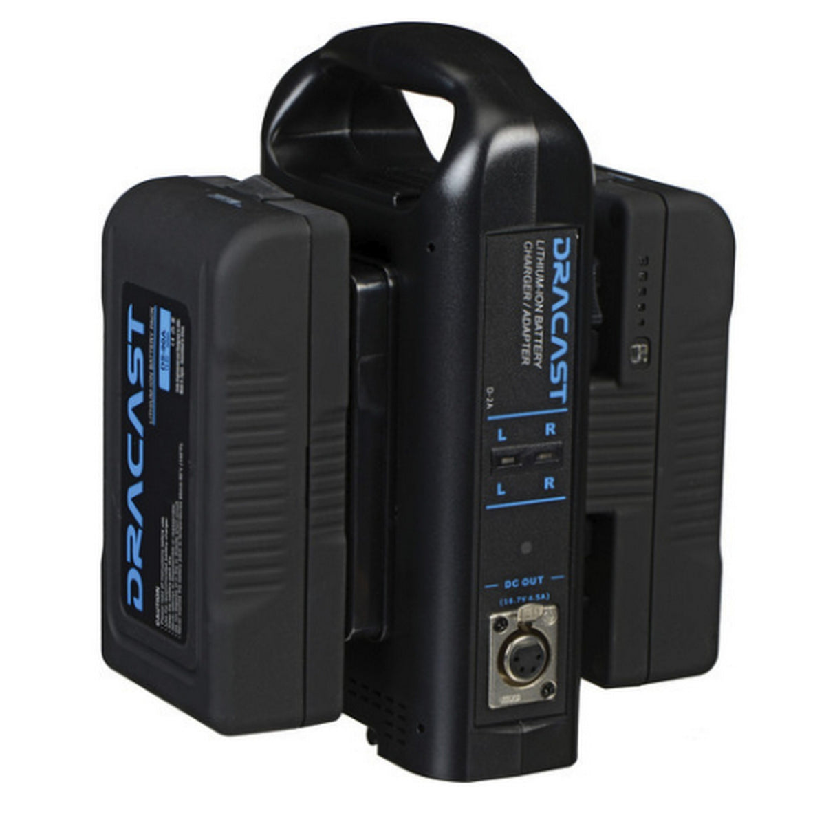 Dracast DR90A2CK 2x 14.8V 90Wh Gold-Mount Batteries with Dual Charger