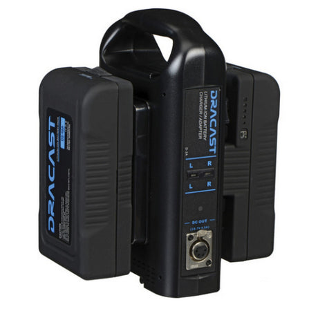 Dracast DR90A2CK 2x 14.8V 90Wh Gold-Mount Batteries with Dual Charger
