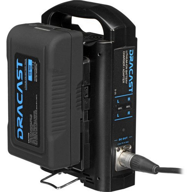 Dracast DR90SCK Dual Charger with one 90Wh V-Mount Battery