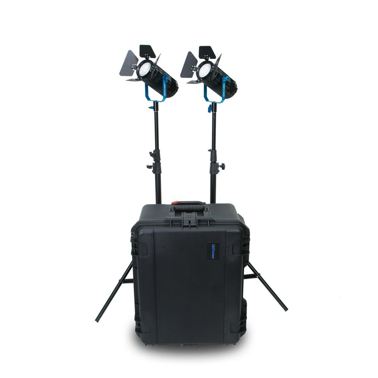 Dracast DRBPLK2600BH Boltray Plus 600 Bi-Color 2 Light Kit with Dual NP-F Battery Plates