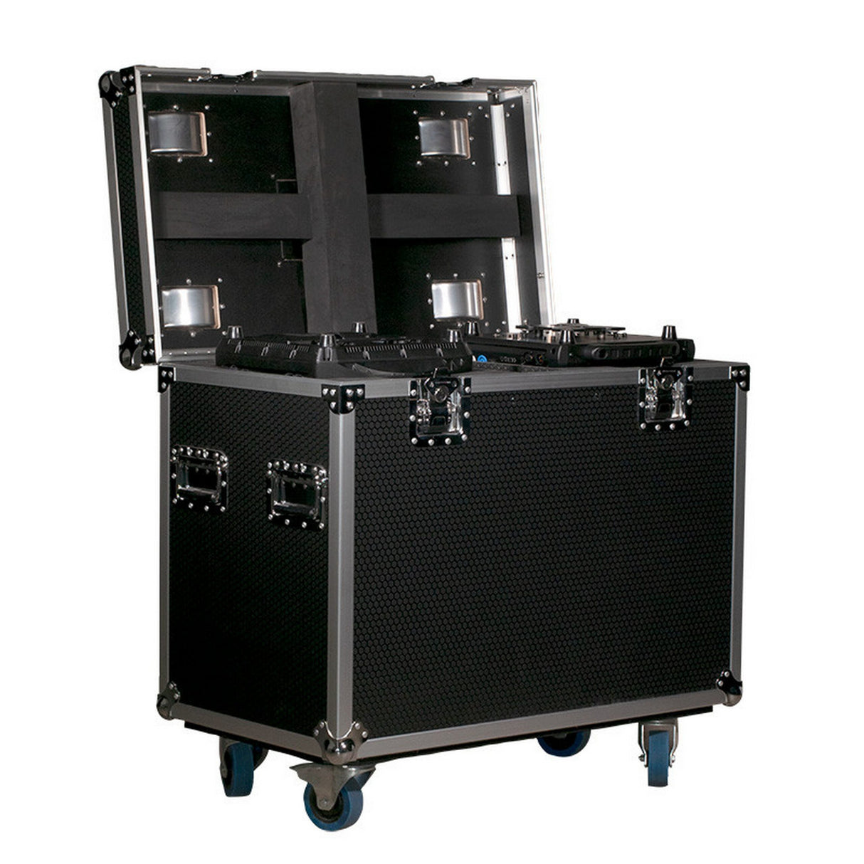 ADJ DRC MHX Rugged Road Case for 2 Hydro Beam X2 Vizi CMY 16RX Vizi CMY300 Vizi BSW300 Vizi Hybrid 16RX or Vizi Beam 5RX