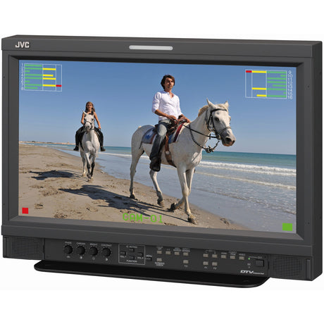 JVC DT-E17L4GU 17 Inch Pro LCD Full HD Field/Studio Monitor