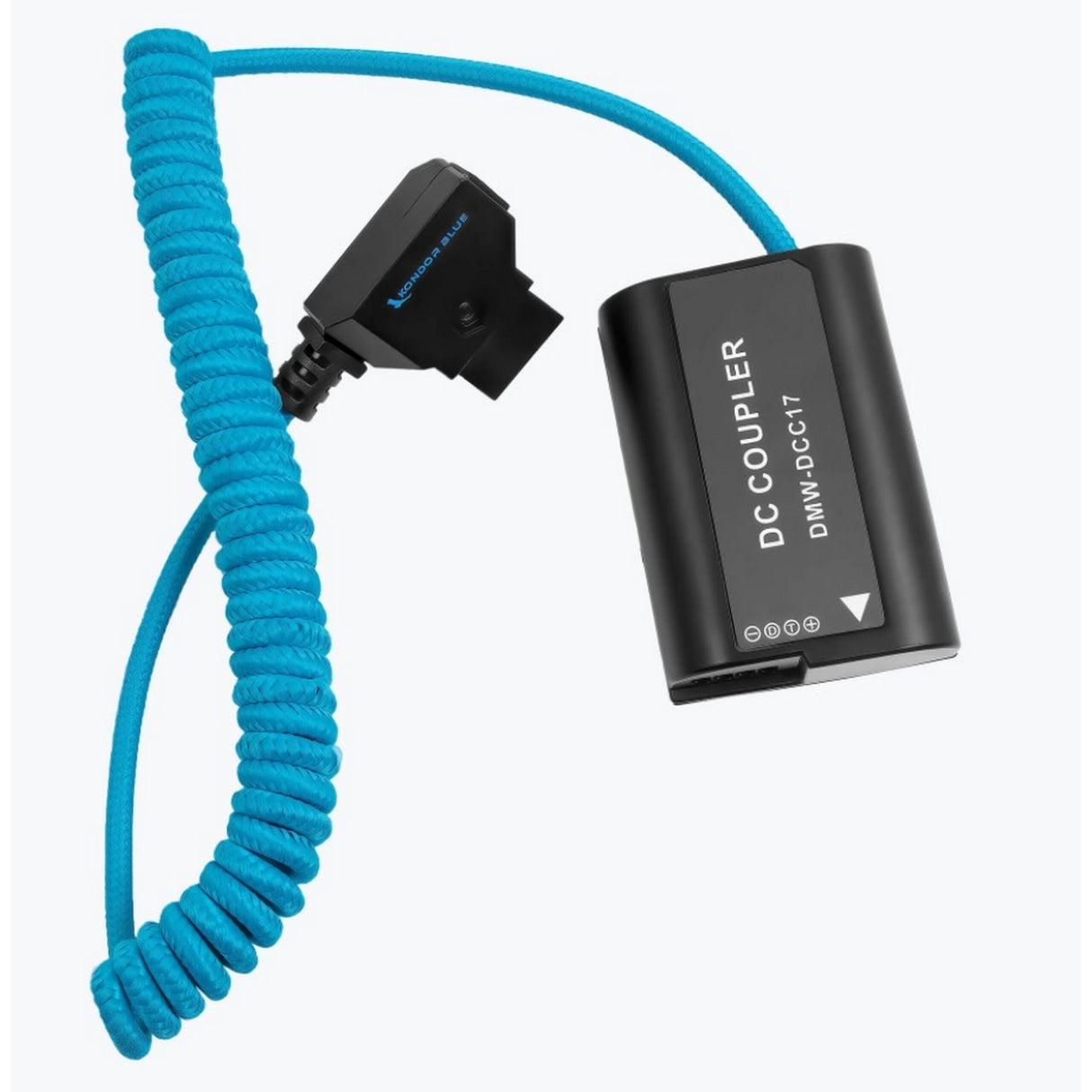 Kondor Blue D-Tap to Lumix S5 GH5 DMW-BLK22 Dummy Battery Cable