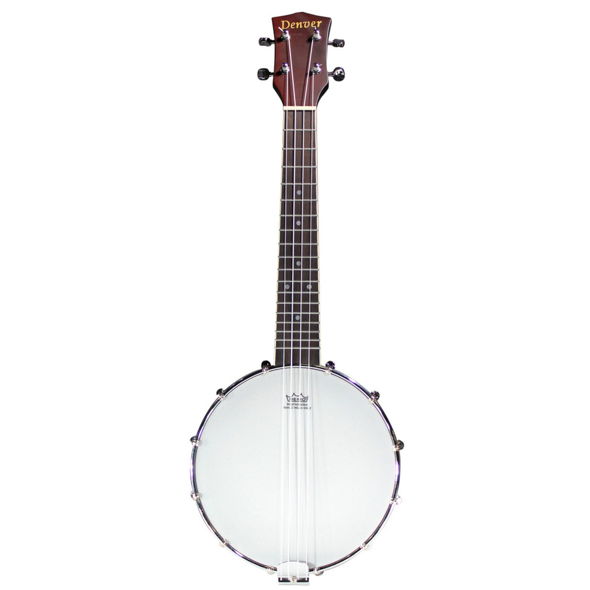 Denver DUKE-BANJO Denver Soprano Ukulele with Open-Back Banjo