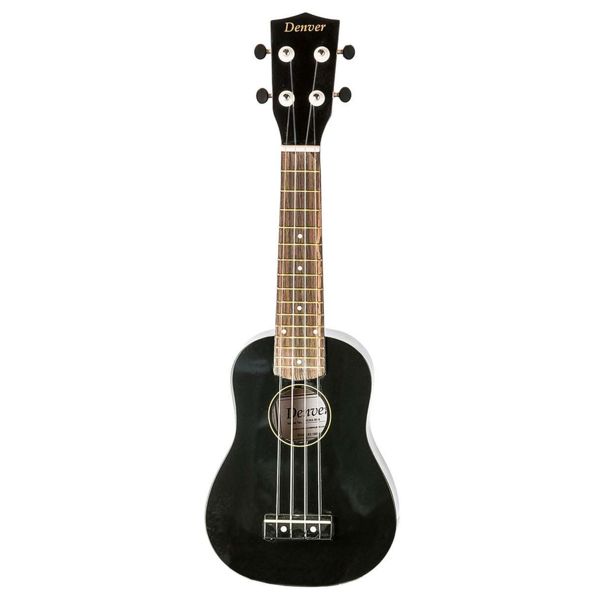 Denver DUKE-BLK Denver Soprano Ukulele Black
