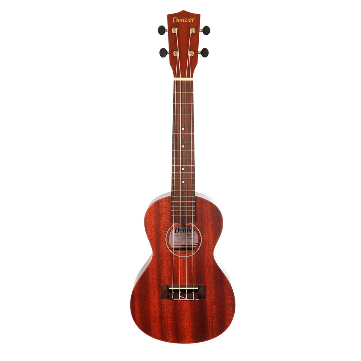 Denver DUKEC-SAP Denver Concert Ukulele with Sapele Wood