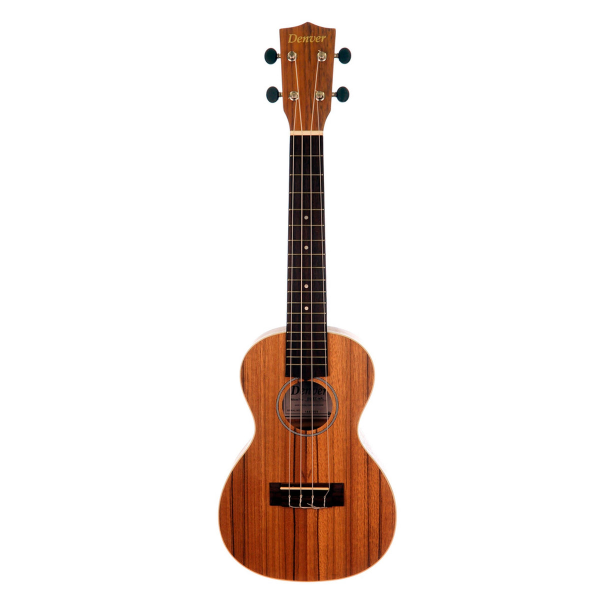 Denver DUKEC-WAL Denver Concert Ukulele with Walnut Wood