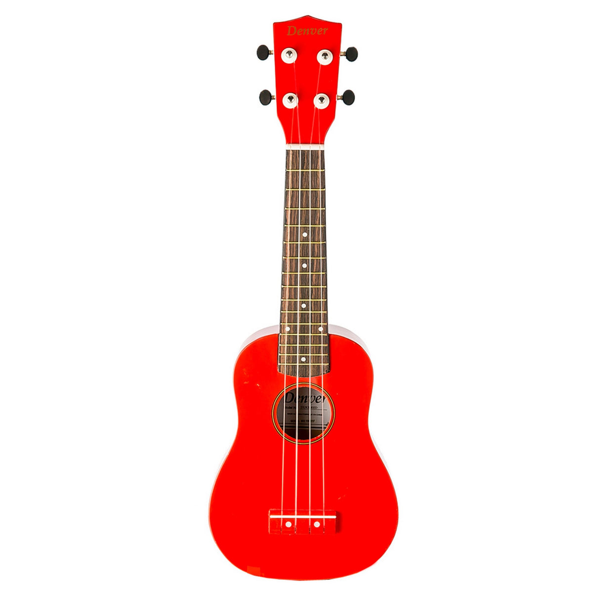 Denver DUKE-RED Denver Soprano Ukulele Red