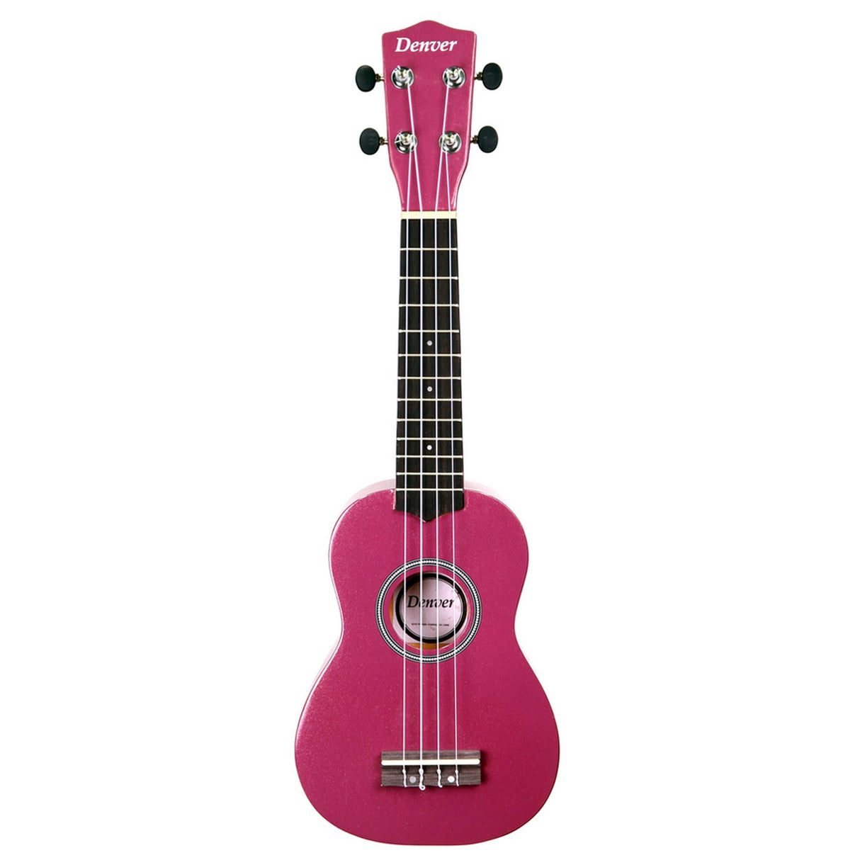 Denver DUKE-SPPL Denver Soprano Ukulele Sparkle Purple