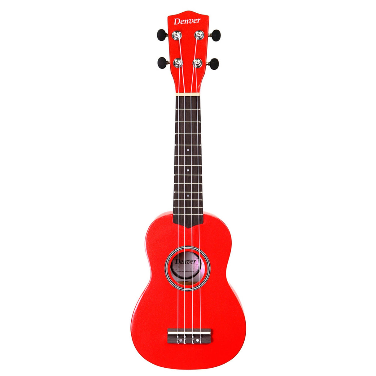 Denver DUKE-SPRD Denver Soprano Ukulele Sparkle Red