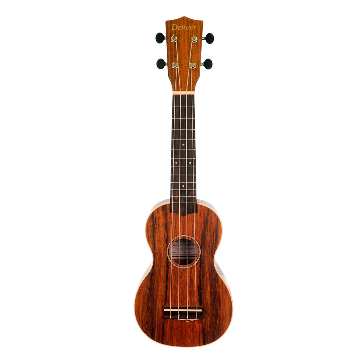 Denver DUKE-WAL Denver Soprano Ukulele with Walnut Wood