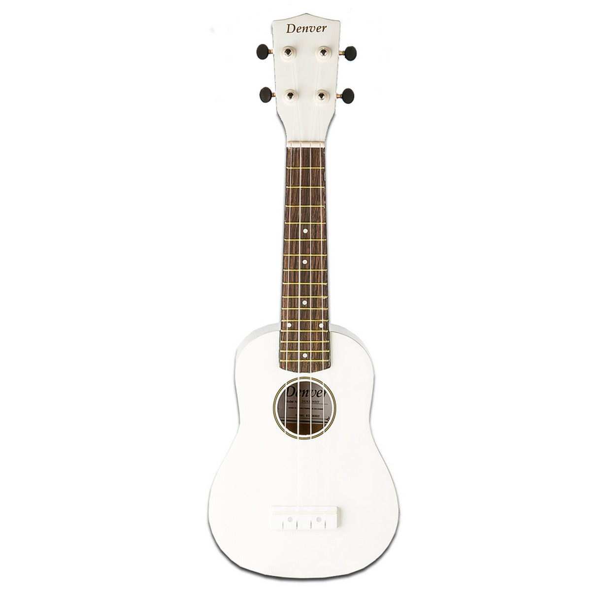 Denver DUKE-WHT Denver Soprano Ukulele White