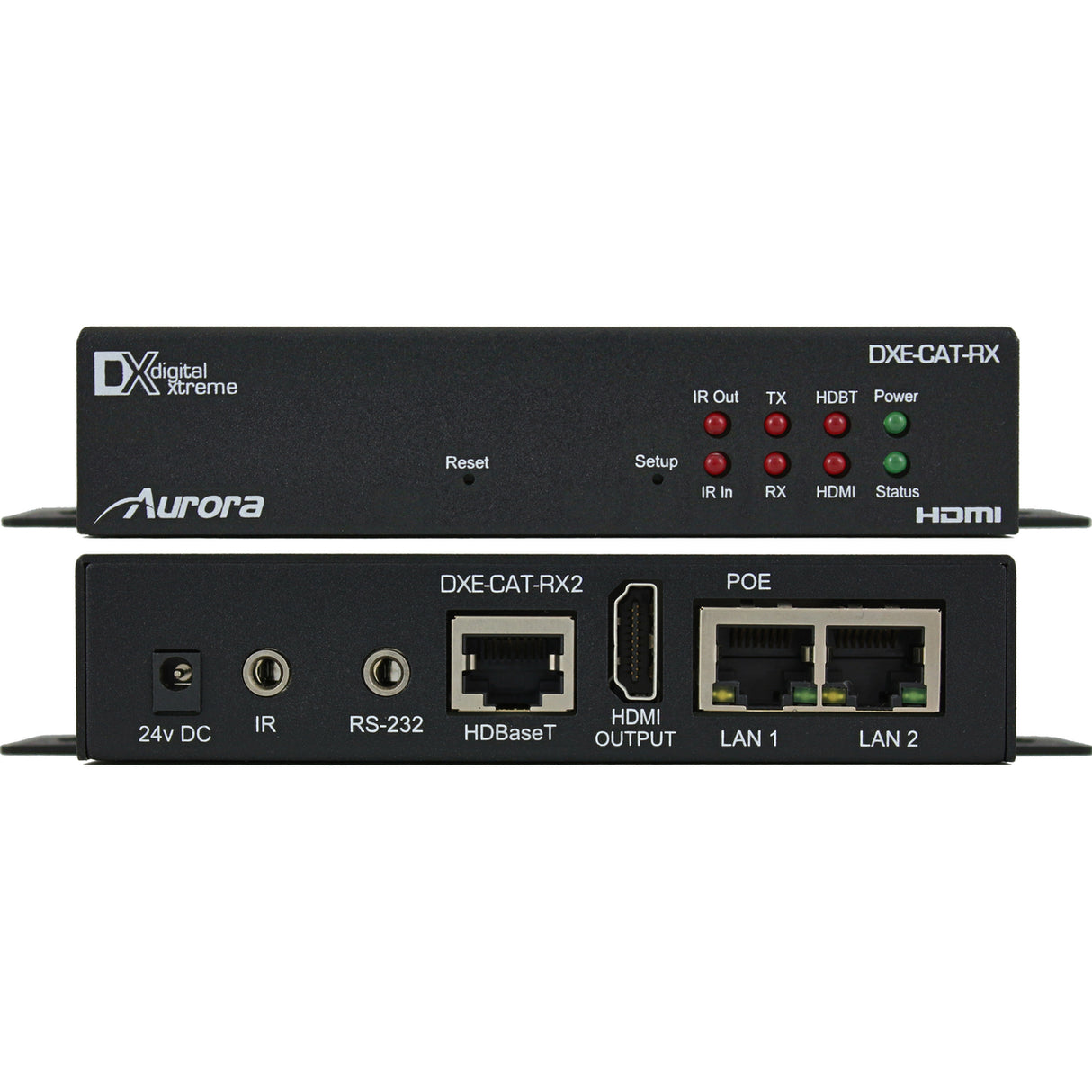 Aurora DXE-CAT-RX2-4K HDBaseT 4K UHD HDMI Receiver
