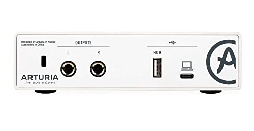 Arturia MiniFuse 1 USB-C Audio Interface White