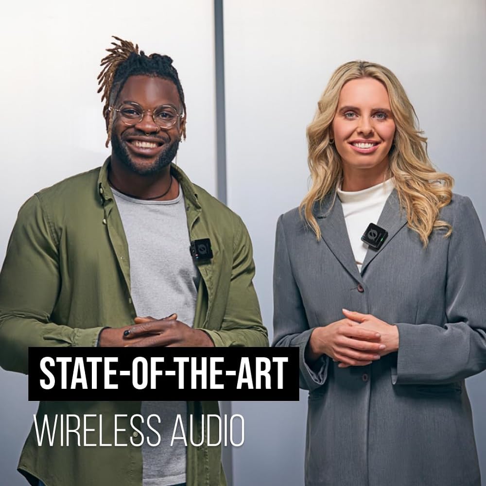 RODE Wireless PRO Clip-On Lavalier Microphone System/Recorder 2.4 GHz