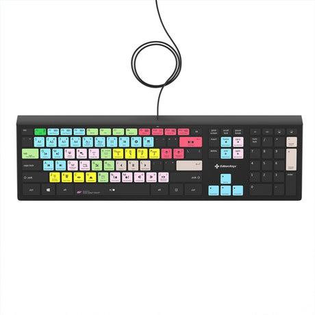 Editors Keys EDIUS Backlit Keyboard for Windows