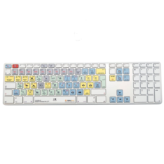Editors Keys Dedicated Keyboard for Adobe Premiere CC Apple Shortcut Wired Keyboard
