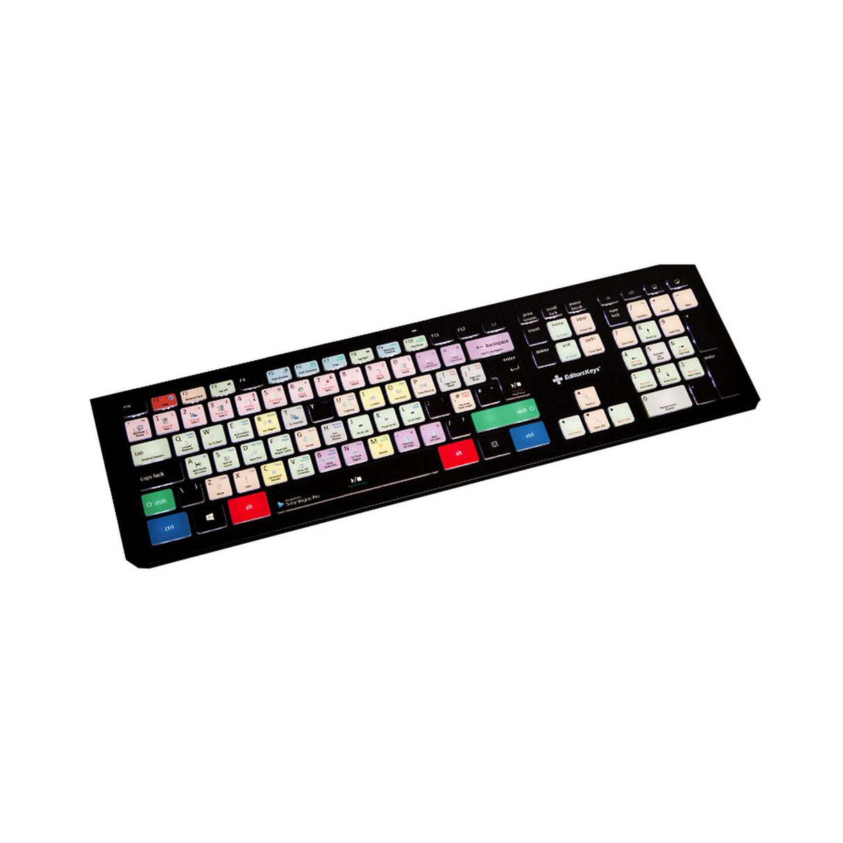 Editors Keys Sony Vegas Pro Keyboard Backlit Keyboard for PC